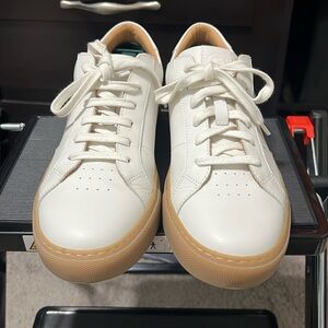Greats Royal Sneakers - White with Gum Sole - Size 9